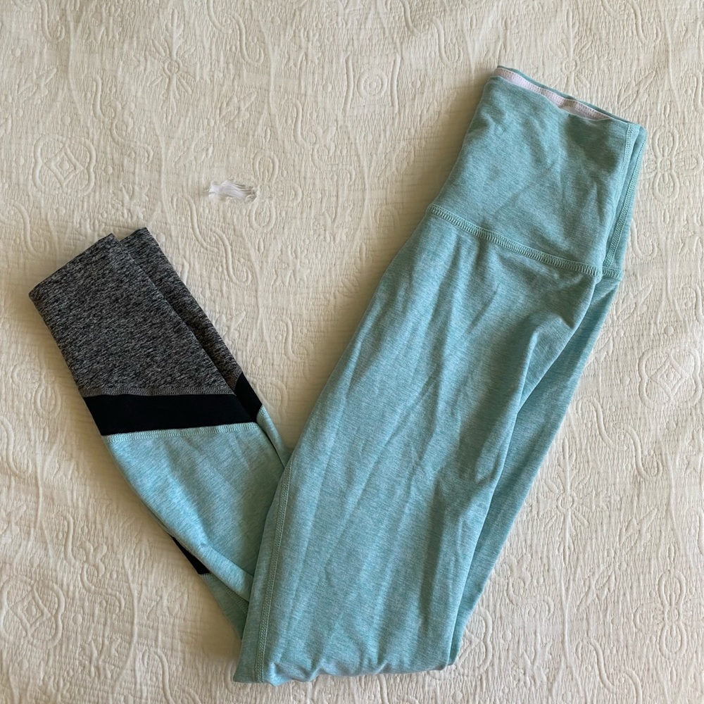 Beyond yoga teal leggings medium